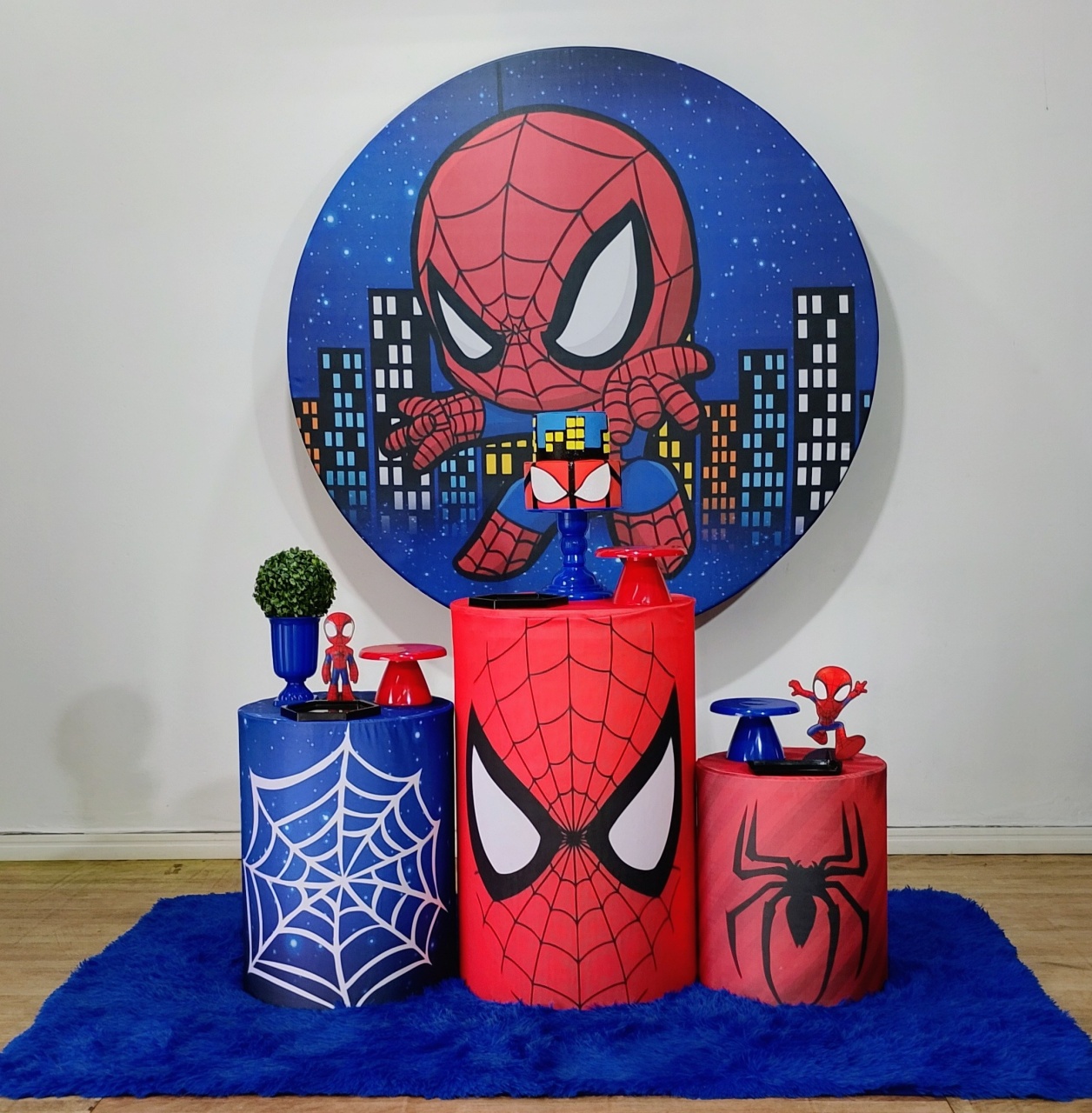 Aranha Baby Kit Prata - DFEST PEGUE E MONTE