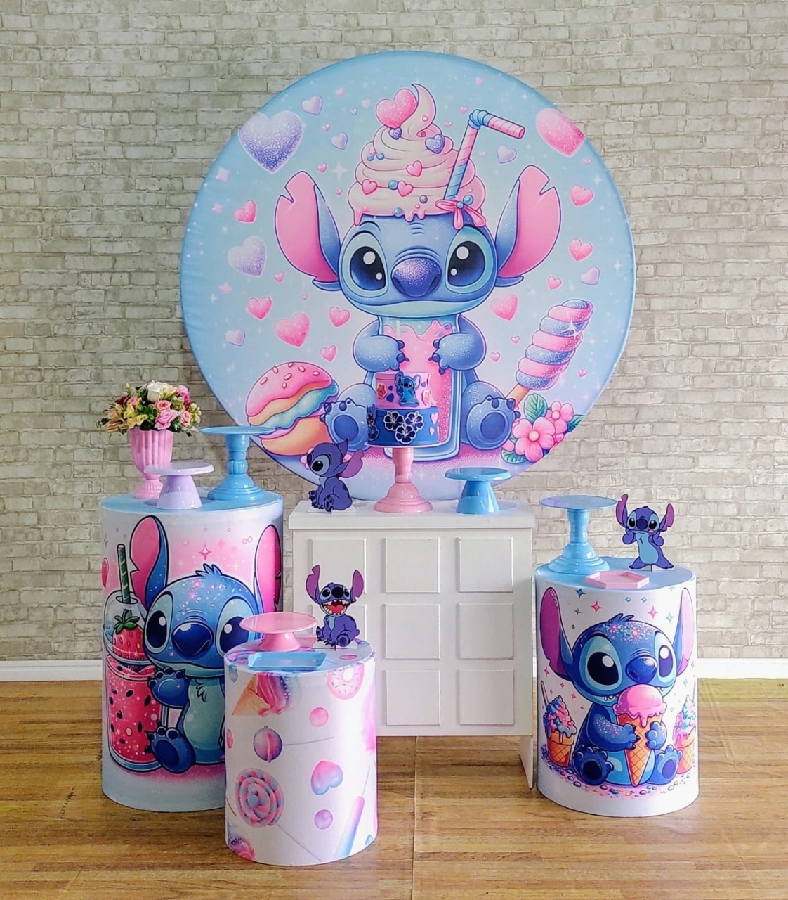Stitch Milk Shake Kit Ouro - DFEST PEGUE E MONTE
