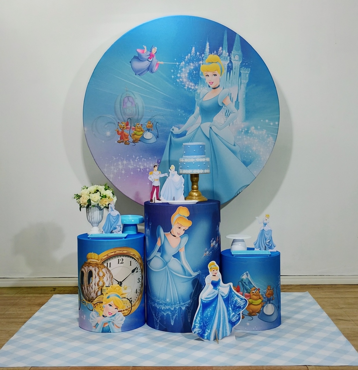 Cinderela Kit Prata - DFEST PEGUE E MONTE
