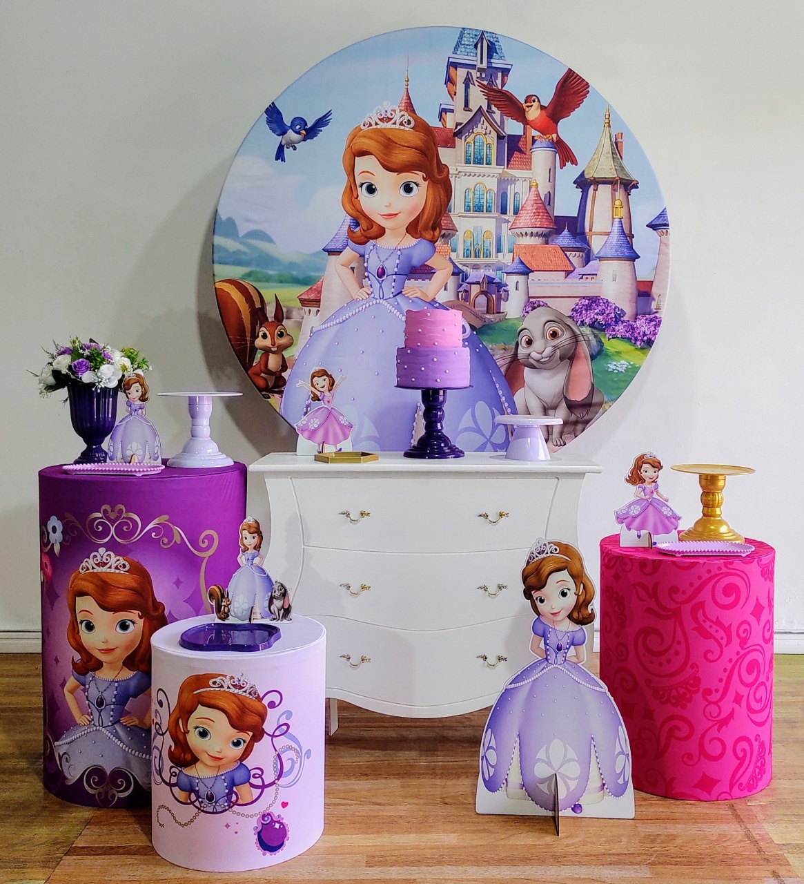 Princesa Shofia Kit Ouro - DFEST PEGUE E MONTE