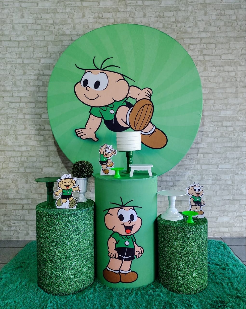 Cebolinha Kit Prata      - DFEST PEGUE E MONTE