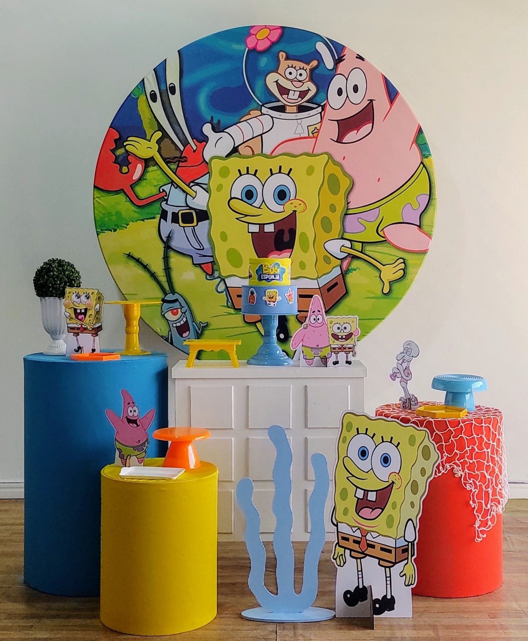 Bob Esponja Kit Ouro - DFEST PEGUE E MONTE