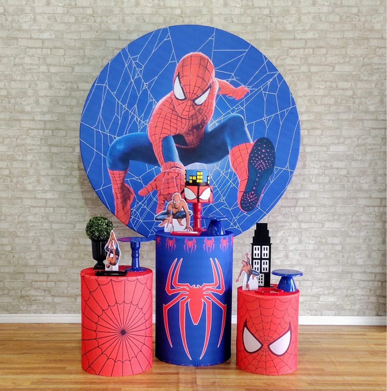 Homem Aranha 1 Kit Prata               - DFEST PEGUE E MONTE