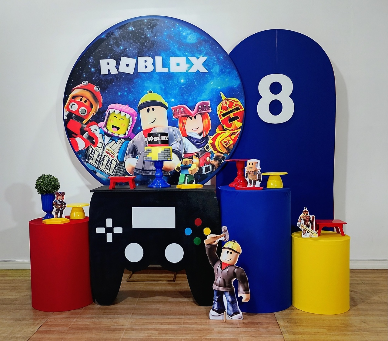 Roblox C/ Numero Kit Composicao - DFEST PEGUE E MONTE