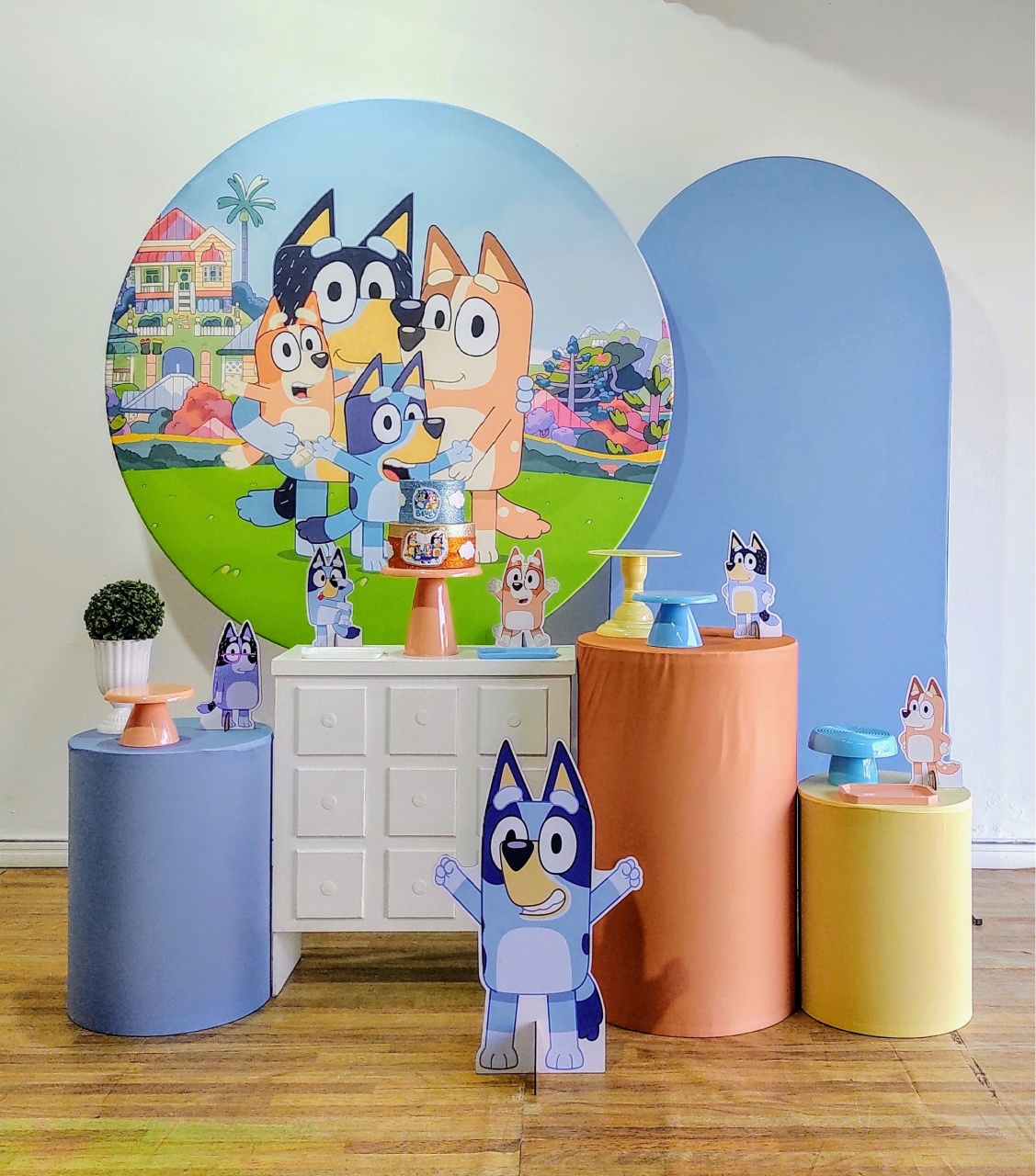 Bluey Azul Kit Diamante      - DFEST PEGUE E MONTE