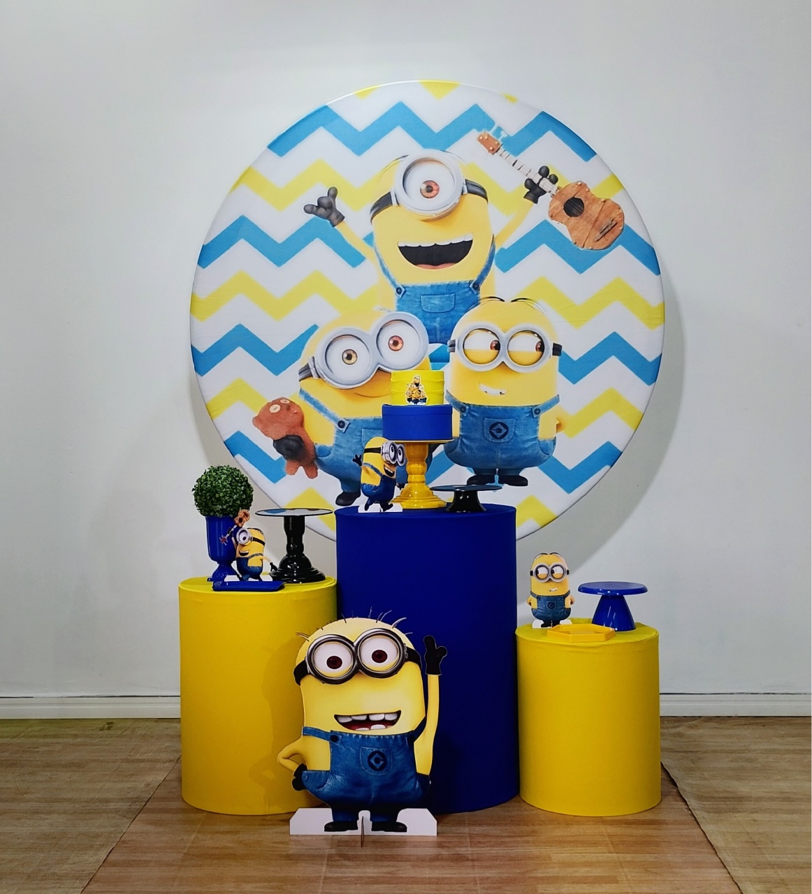 Minions Kit Prata  - DFEST PEGUE E MONTE