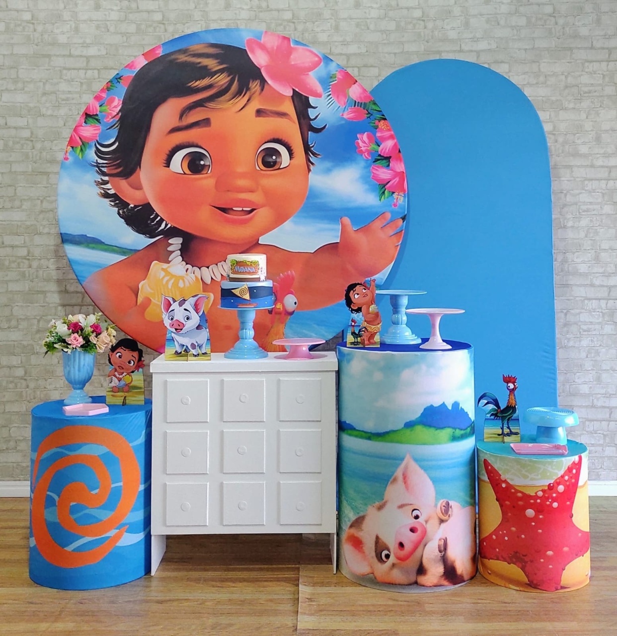 Moana Baby Kit Diamante  - DFEST PEGUE E MONTE
