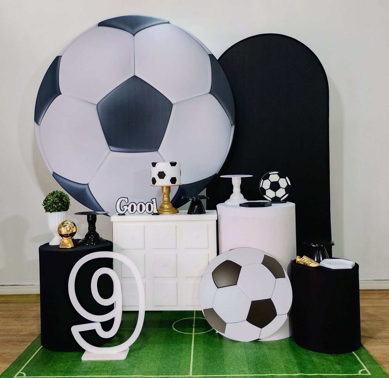 Futebol Bola 2 Kit Diamante  - DFEST PEGUE E MONTE