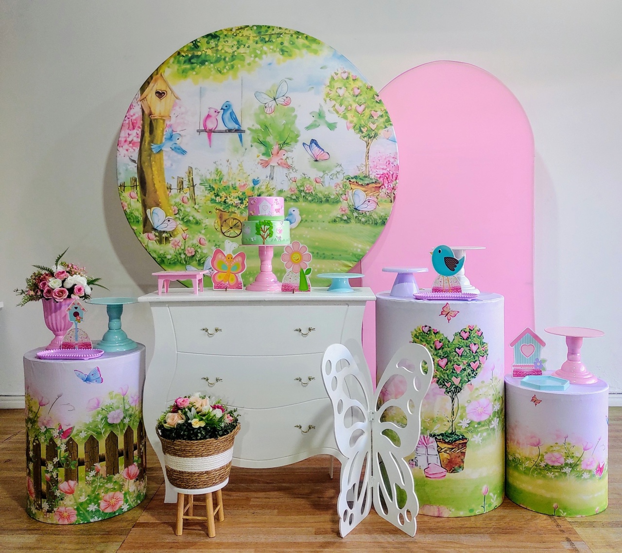 Jardim Encantado Kit Diamante  Novo   - DFEST PEGUE E MONTE