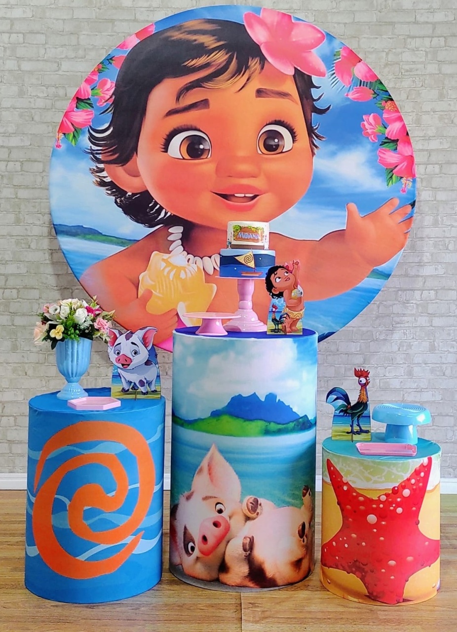 Moana Baby Kit Prata   - DFEST PEGUE E MONTE