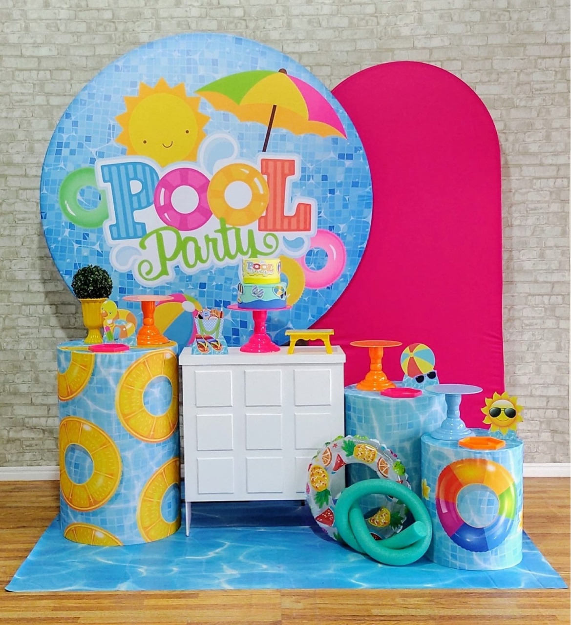 Pool Party Pink Kit Diamante - DFEST PEGUE E MONTE