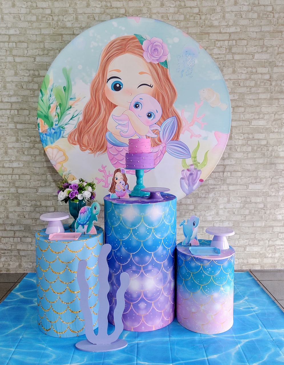 Sereia Baby Kit Prata   - DFEST PEGUE E MONTE