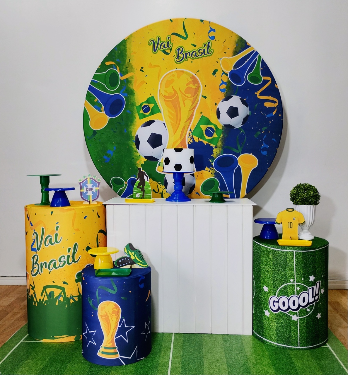 Copa Do Mundo Kit Ouro - DFEST PEGUE E MONTE