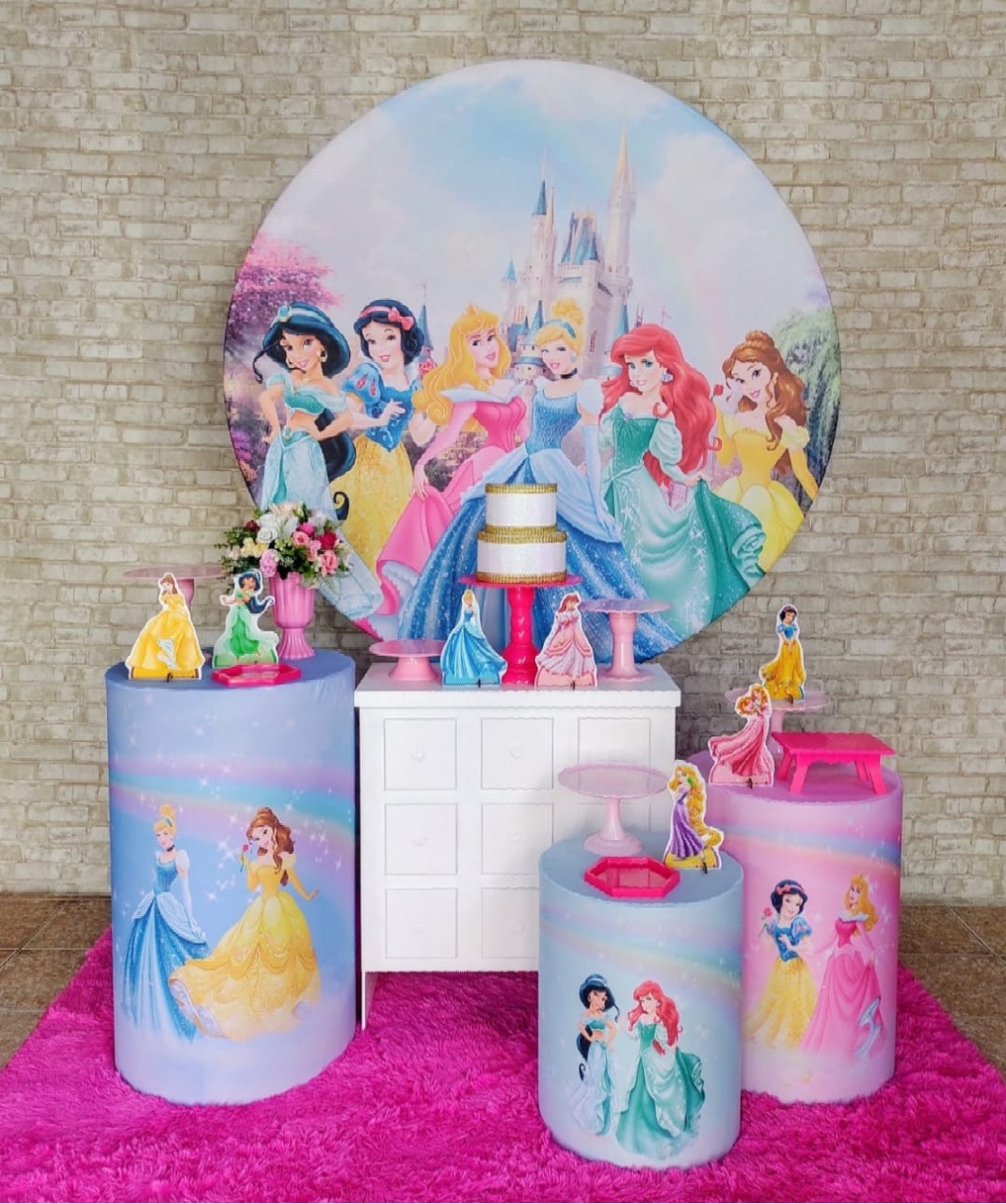 Princesas Kit Ouro - DFEST PEGUE E MONTE