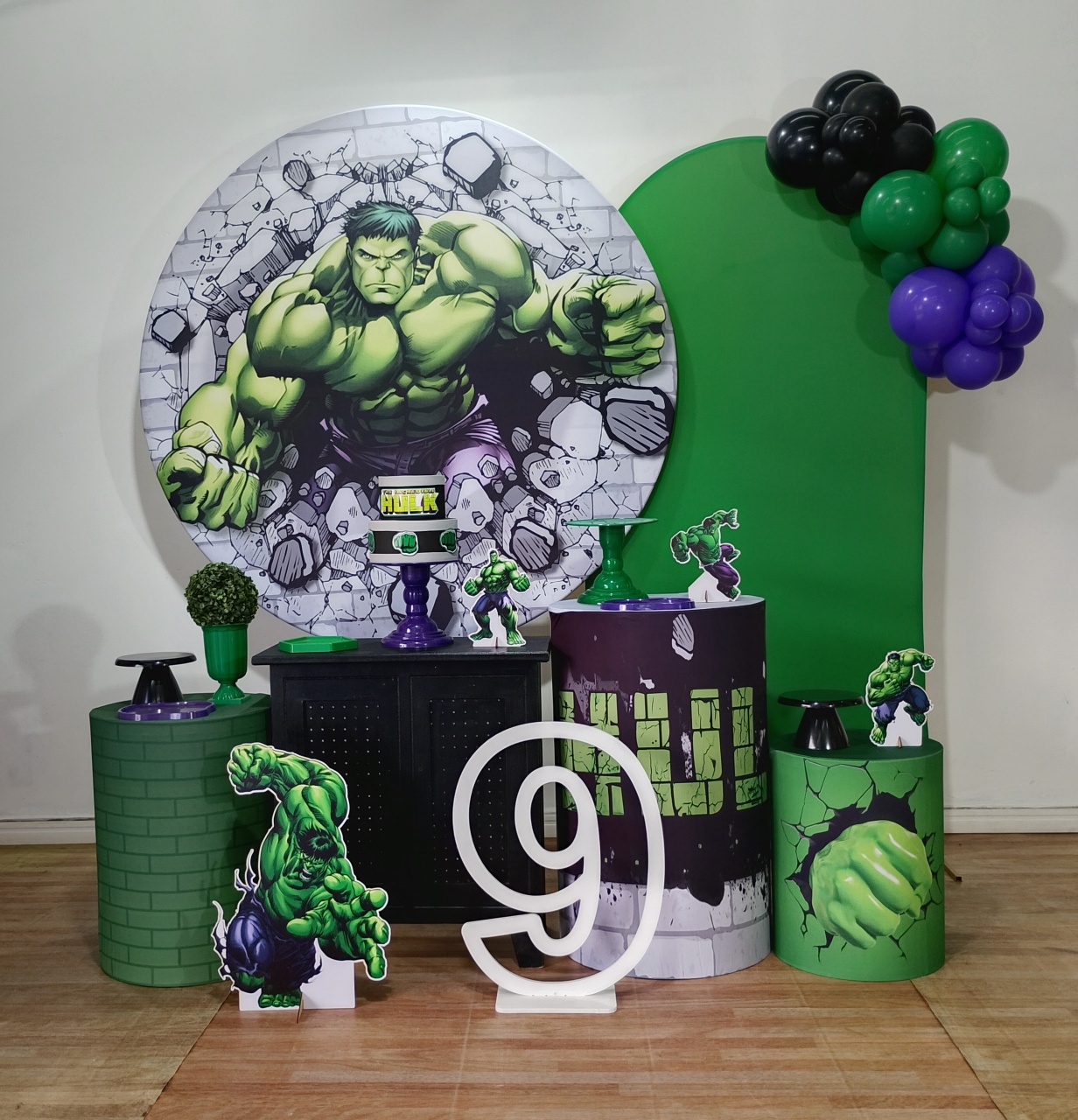 Hulk Kit Composicao - DFEST PEGUE E MONTE