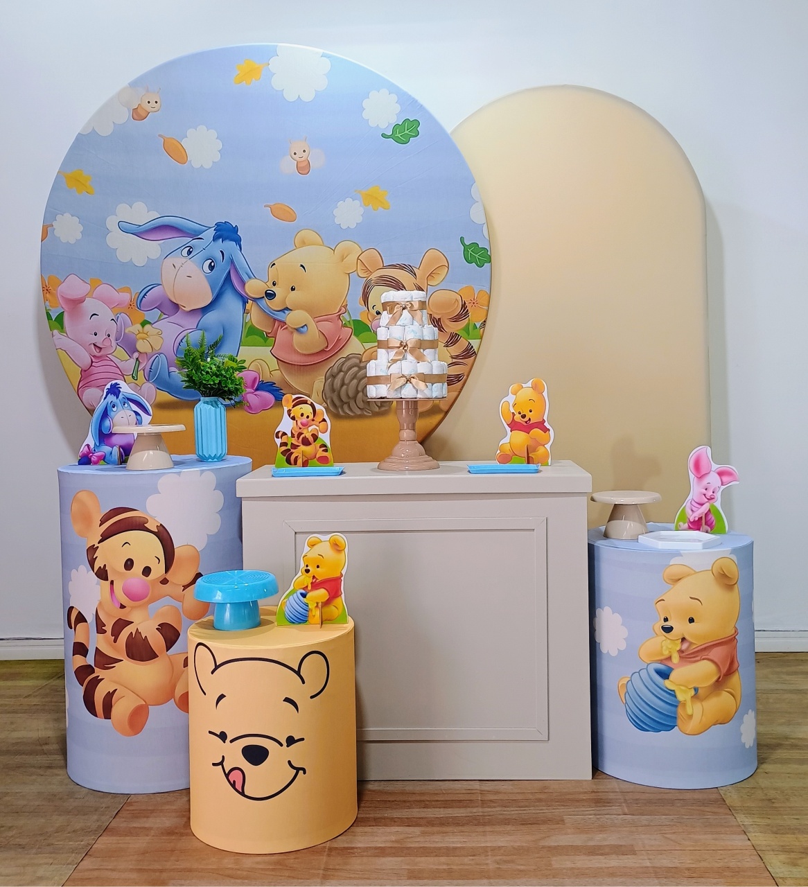 Ursinho Pooh Kit Diamante - DFEST PEGUE E MONTE