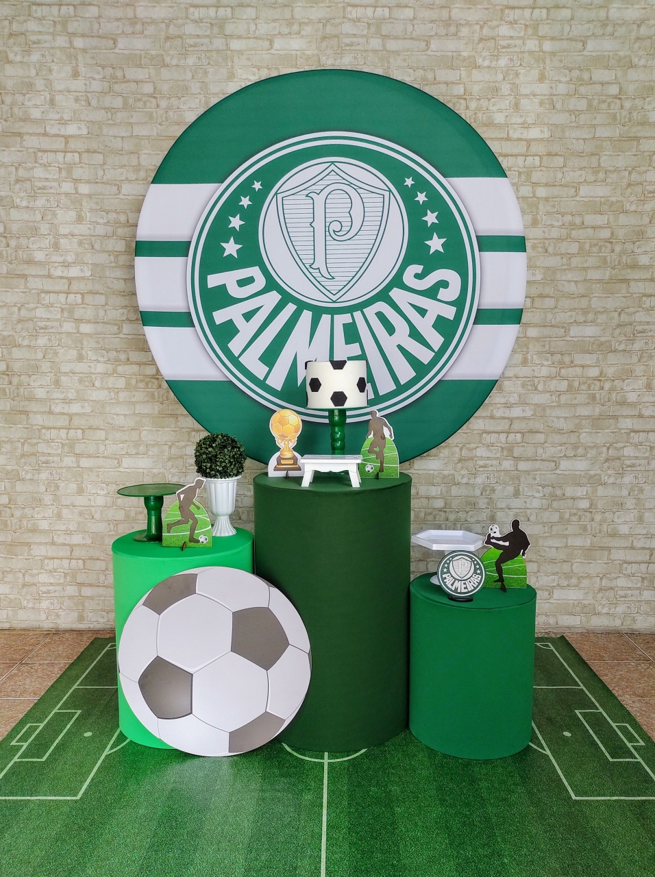 Palmeiras Kit Prata - DFEST PEGUE E MONTE