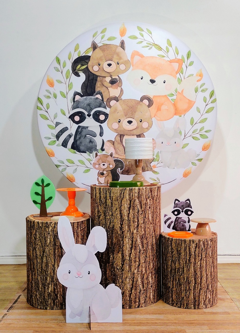 Bosque Encantado Kit Prata - DFEST PEGUE E MONTE