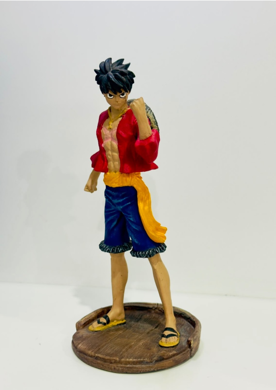 Enfeite de Mesa de Resina Premiun Detalhe Boneco One Piece 20 Cm Alt - PRIME DECOR RJ