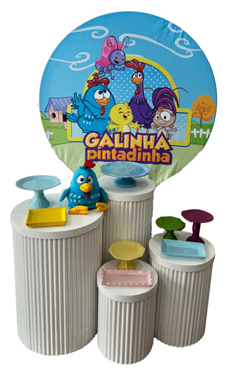 Galinha Pintadinha Tradicional Pegue Monte .  - PRIME DECOR RJ