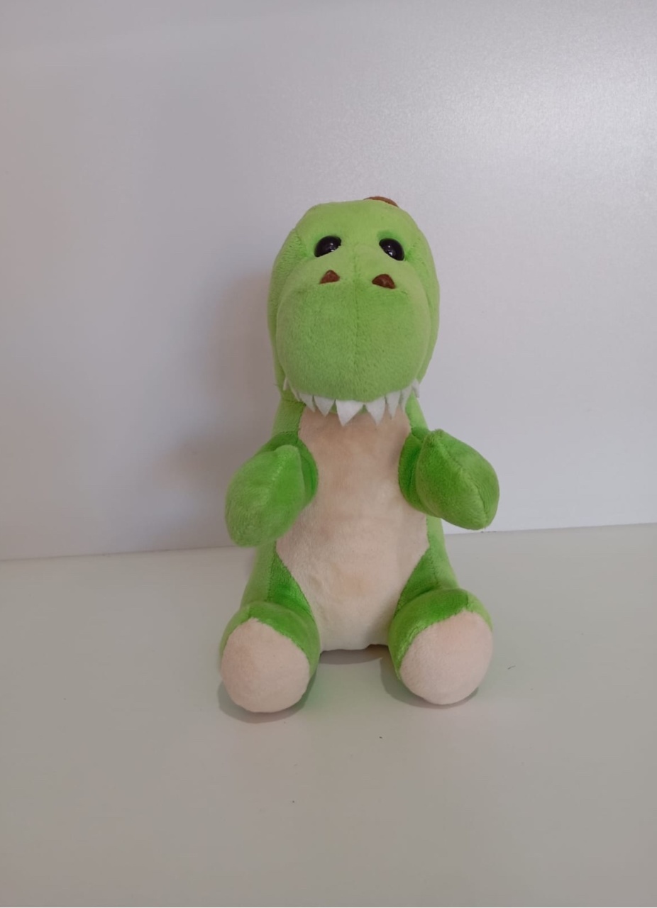 Dinossauro Verde Pelucia - PRIME DECOR RJ
