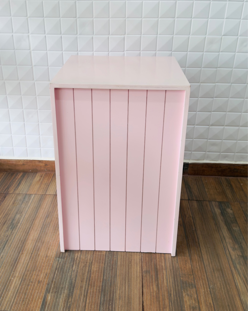   Mesa Cubo Cand Rosa G 3 Em 1 - PRIME DECOR RJ