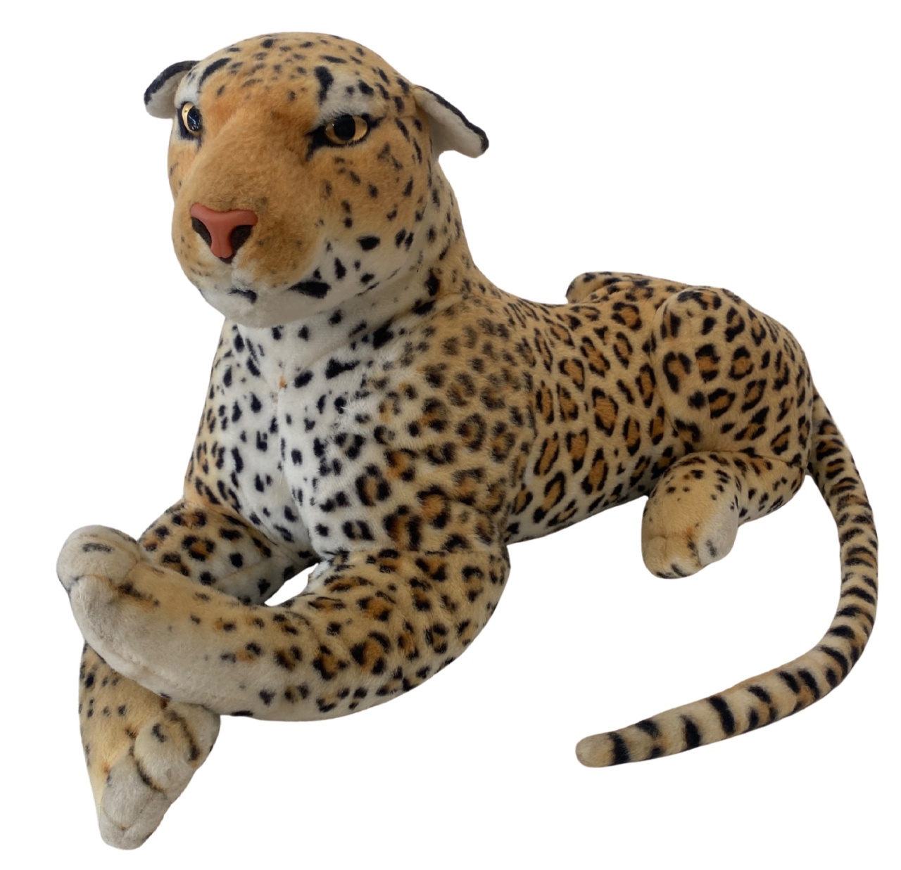 Onça Pelúcia 22Cm Larg X 12Cm Alt - PRIME DECOR RJ