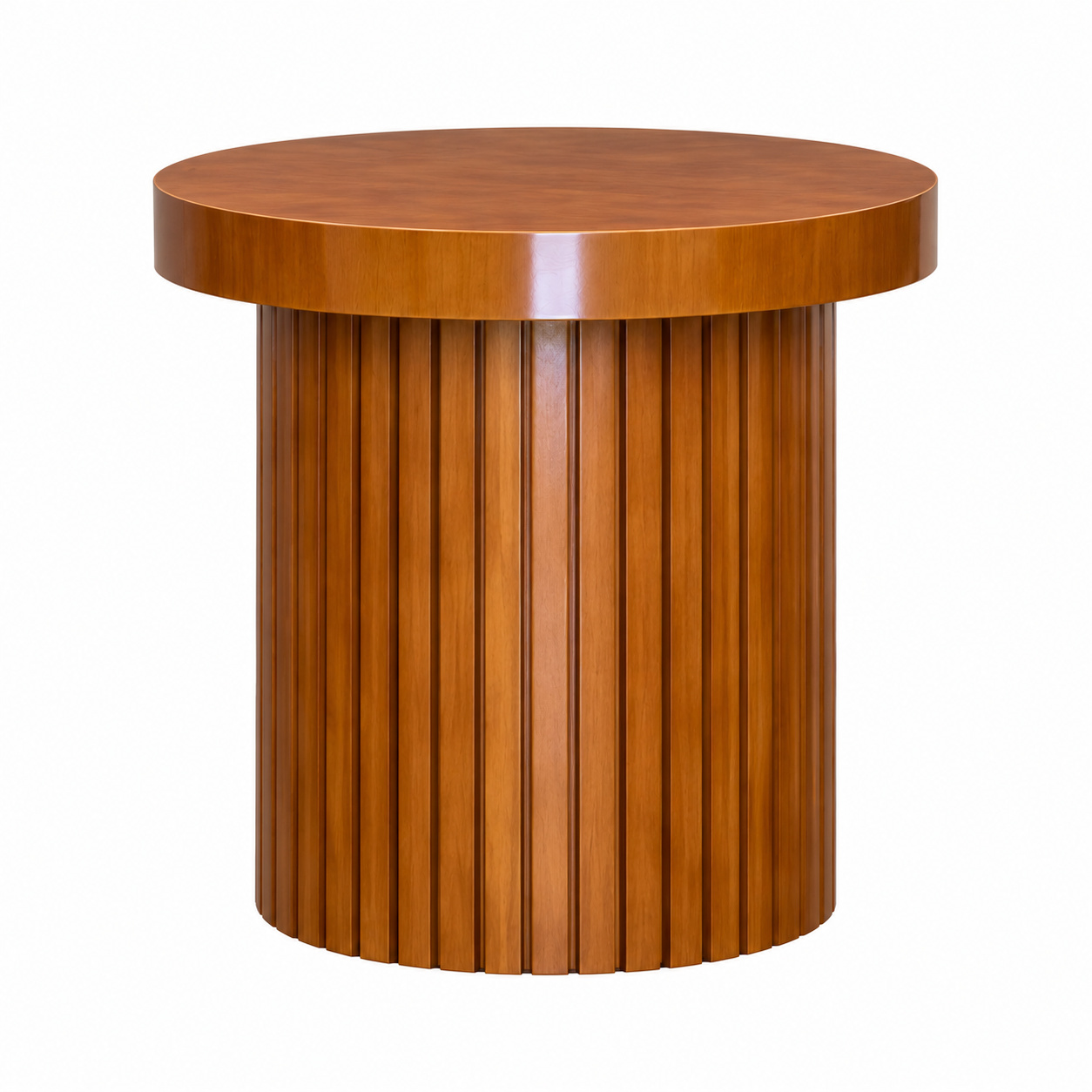 Cilindro Pequeno Unitário Ripado Imbuia - PRIME DECOR RJ