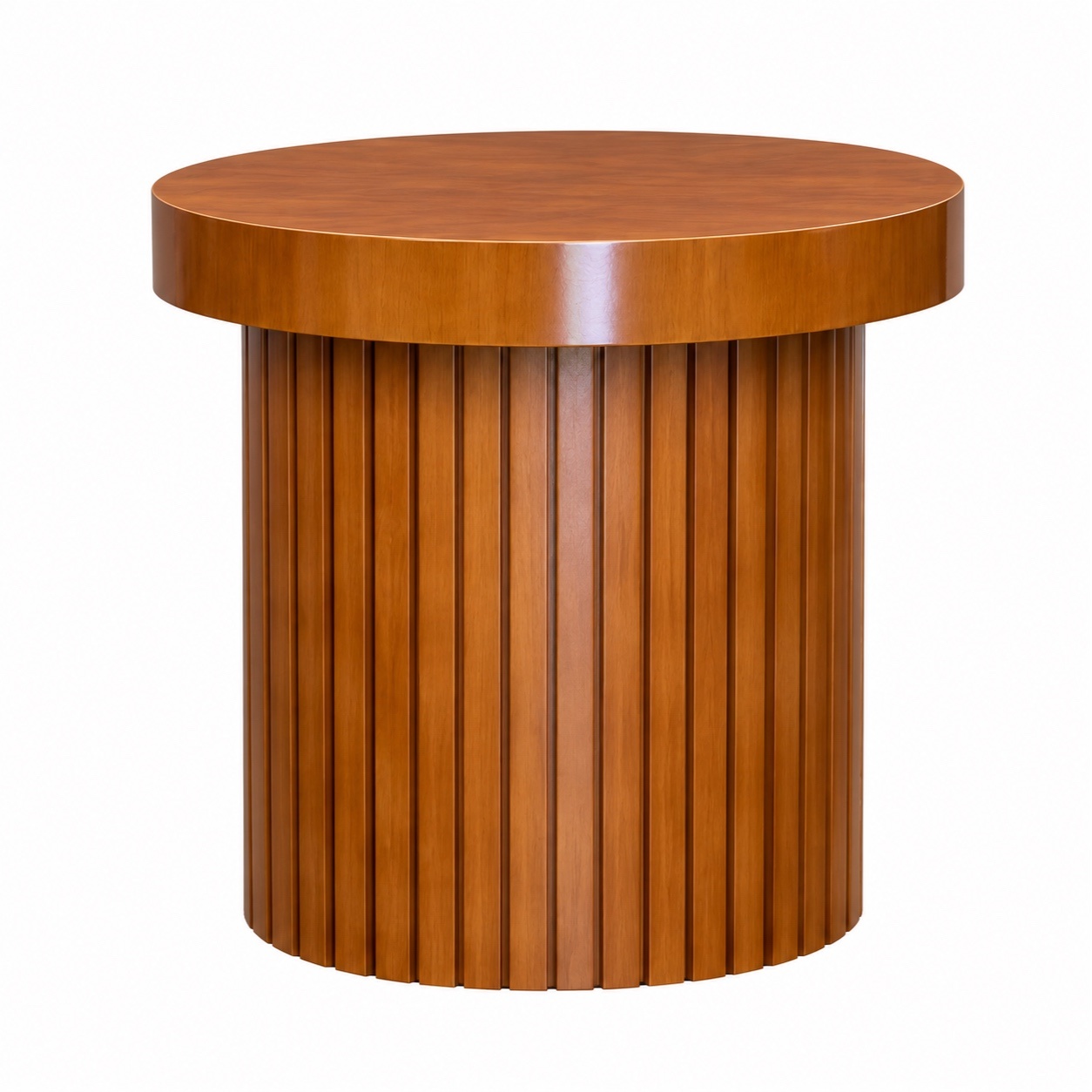 Cilindro Grande Unitário Ripado Imbuia - PRIME DECOR RJ