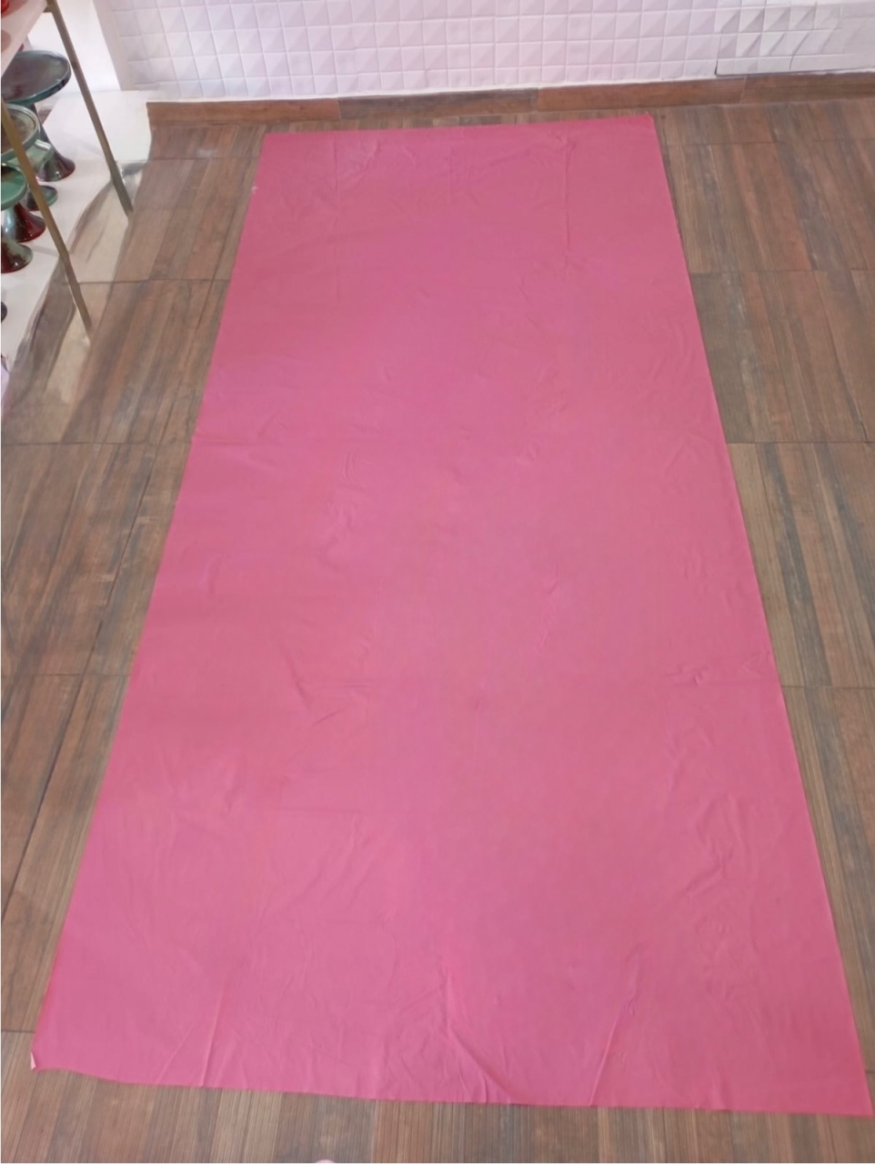 Tapete Bagum Rosa 2M Larg X 1M Alt - PRIME DECOR RJ