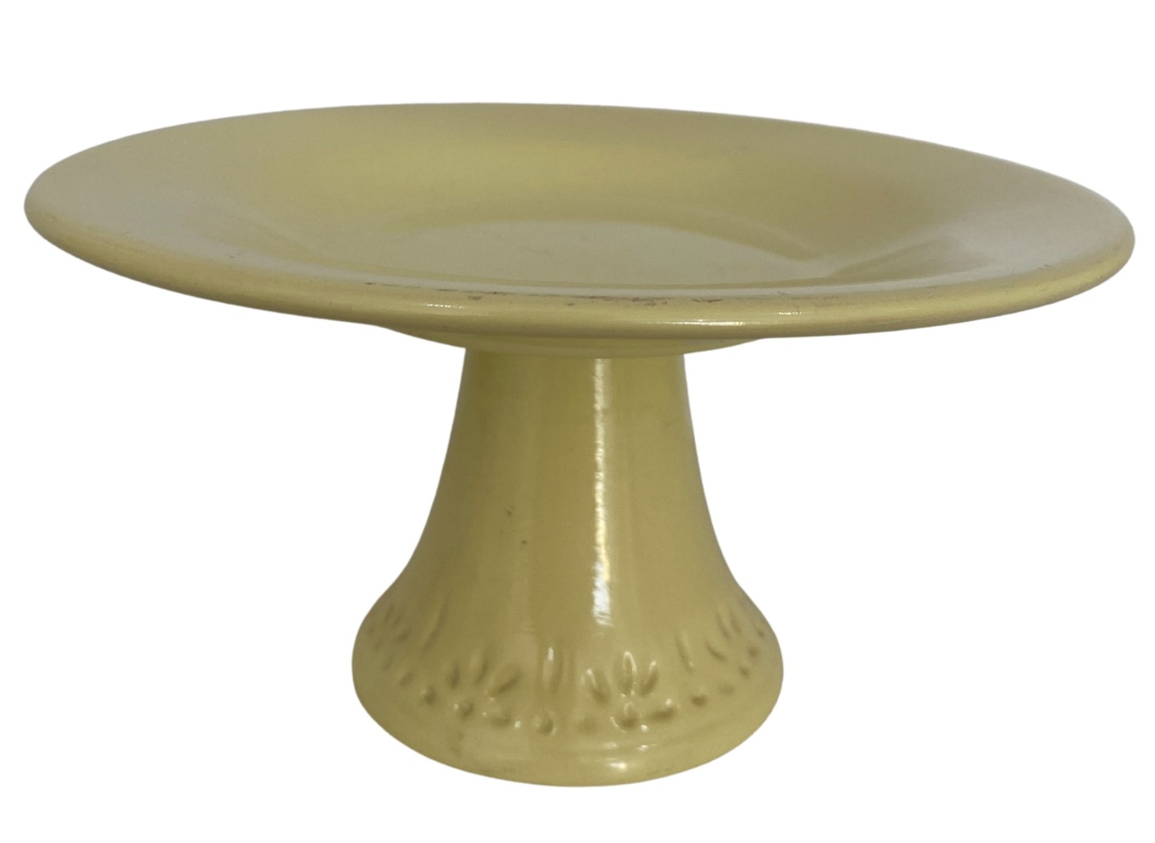 454- Boleira de Ceramica Amarelo Banana 22,5 Cm Larg X 9 Cm Alt - M - PRIME DECOR RJ