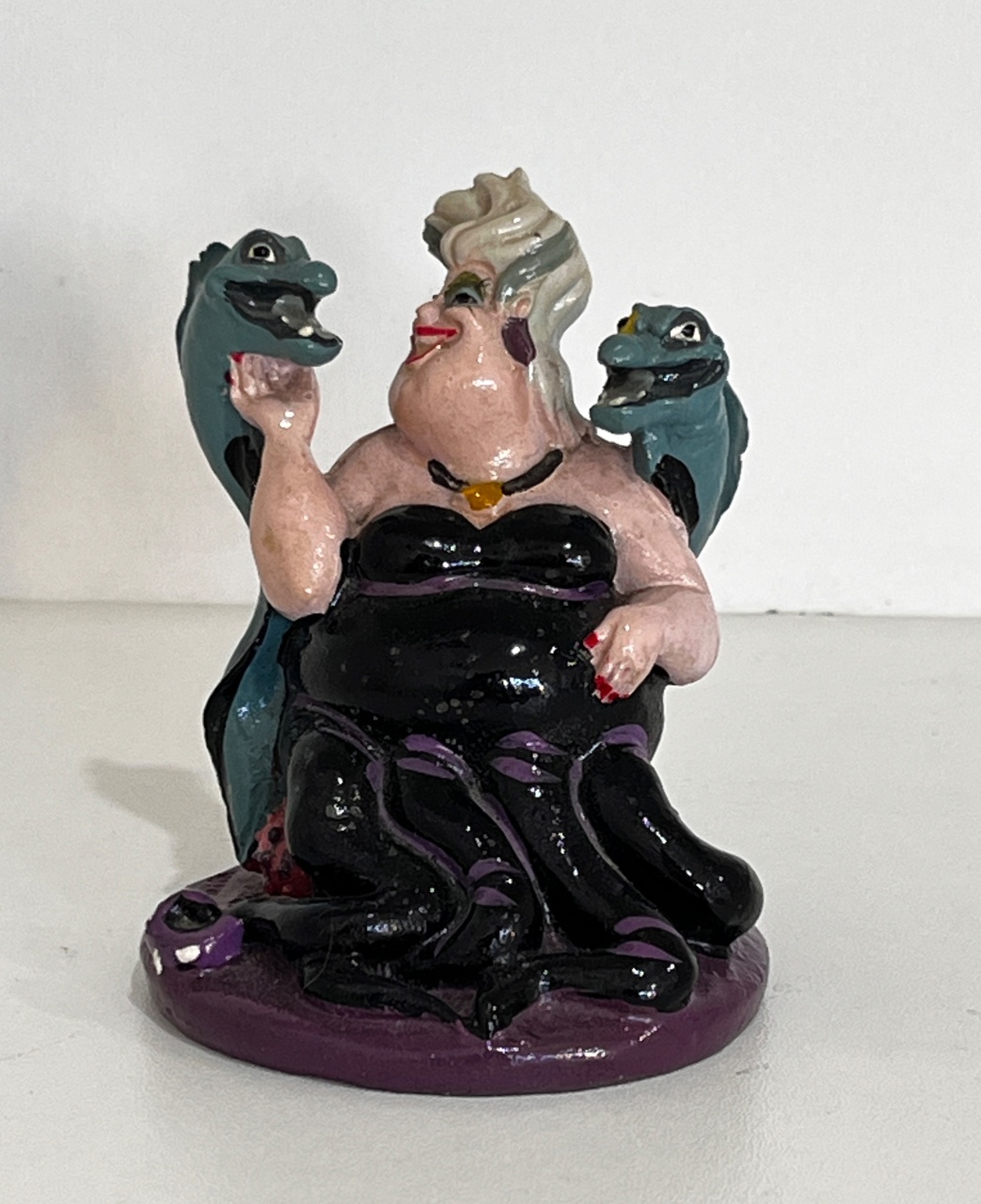 759- Ursula de Ariel Sereia Enfeite de Resina 7,5 Cm Alt - Pp - PRIME DECOR RJ