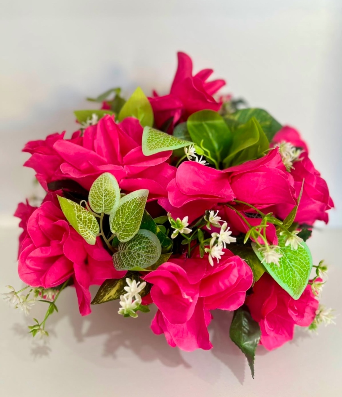 Buquê de Flores Rosa - M - PRIME DECOR RJ