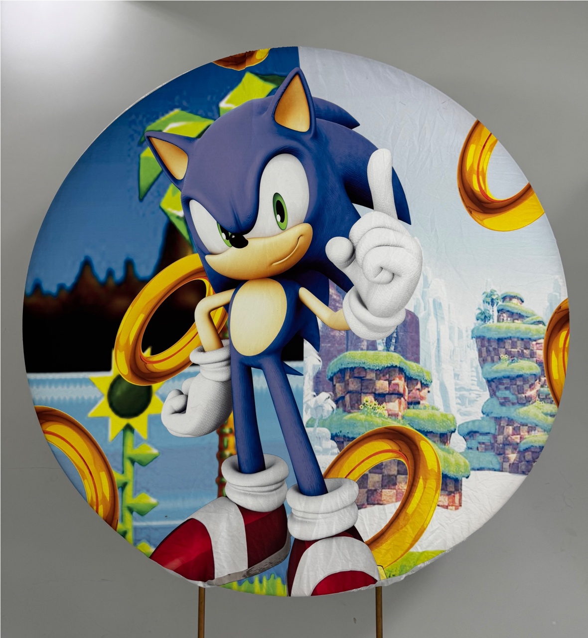 Sonic Painel Redondo 1,30X130 - PRIME DECOR RJ