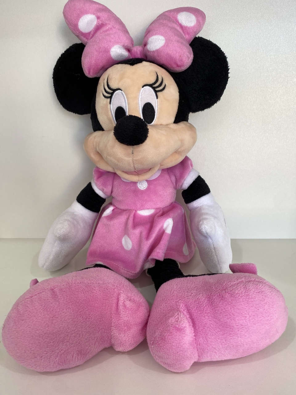 1411- Pelucia Minnei Rosa Grande 90Cm Altura X 38Cm Largura - PRIME DECOR RJ