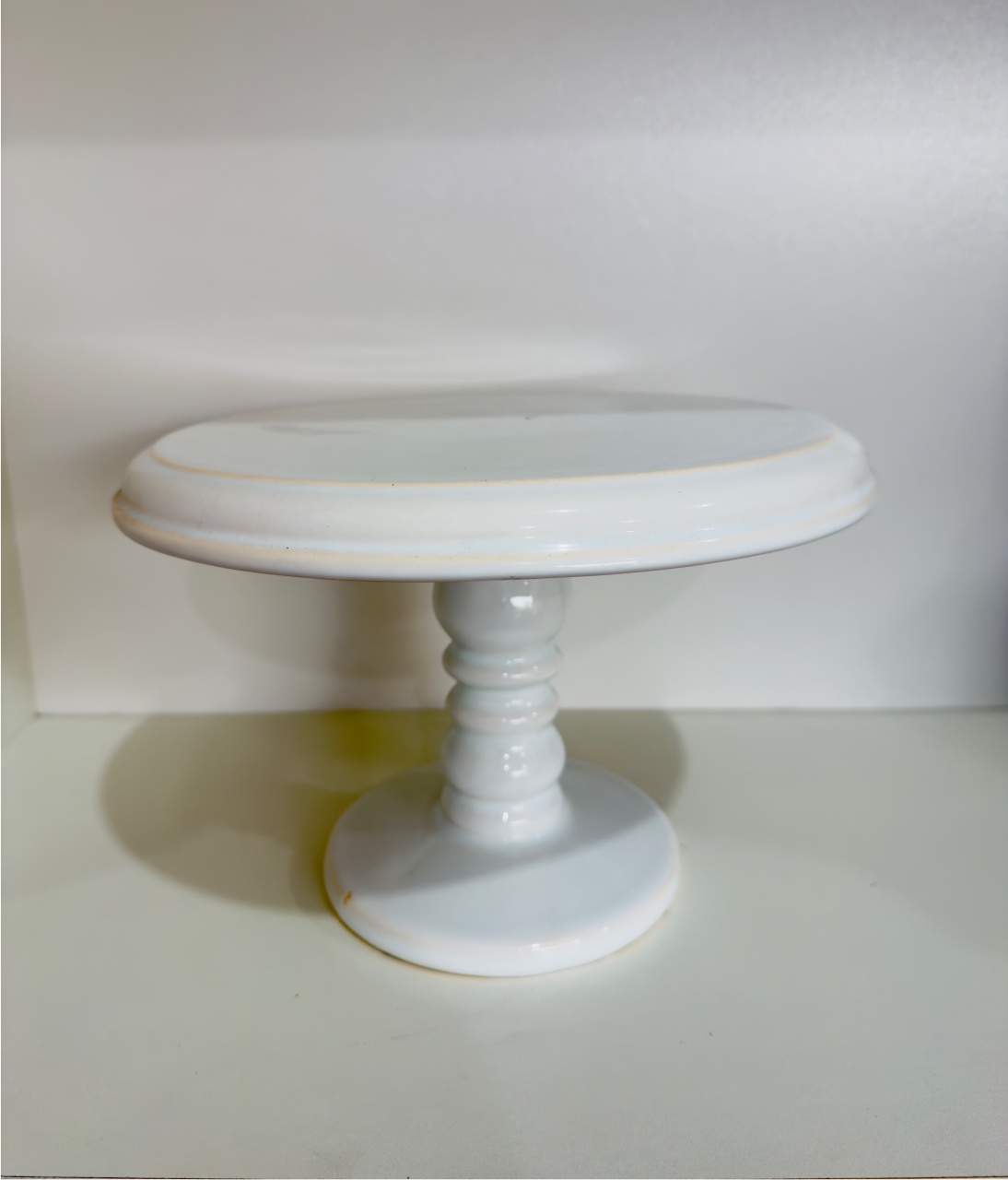 Boleira de Ceramica Branca 27,5Cm Larg X 18Cm Alt -G - PRIME DECOR RJ