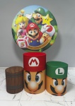  Capas E Painel Super Mario Bros - 4P - imagem 1