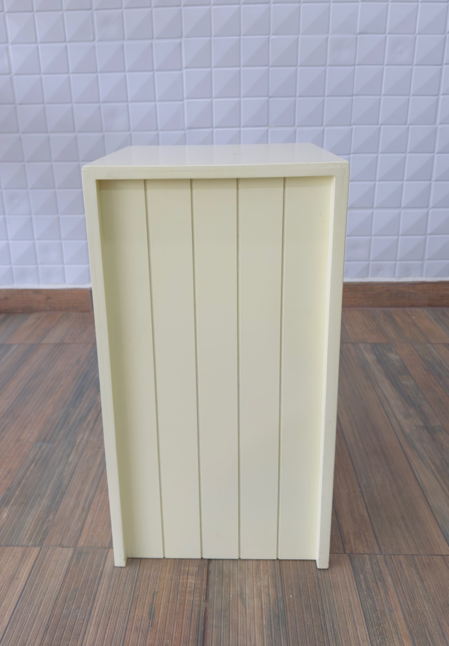   Mesa Cubo Cand Amarelo  P 3 Em 1  - PRIME DECOR RJ