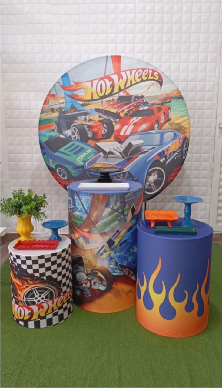 Kit- Carro - Hot Wheels - PRIME DECOR RJ