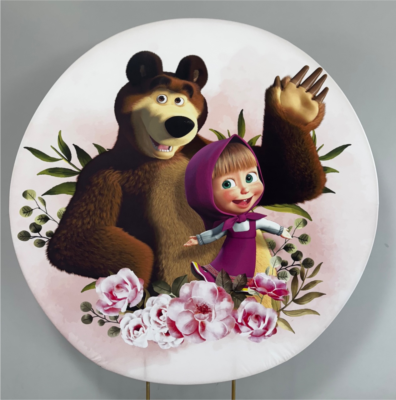 Marsha  Painel Redondo 150X150 - PRIME DECOR RJ
