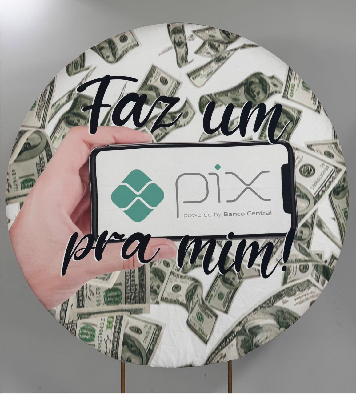 Pix Painel Redondo 1,30X130 - PRIME DECOR RJ