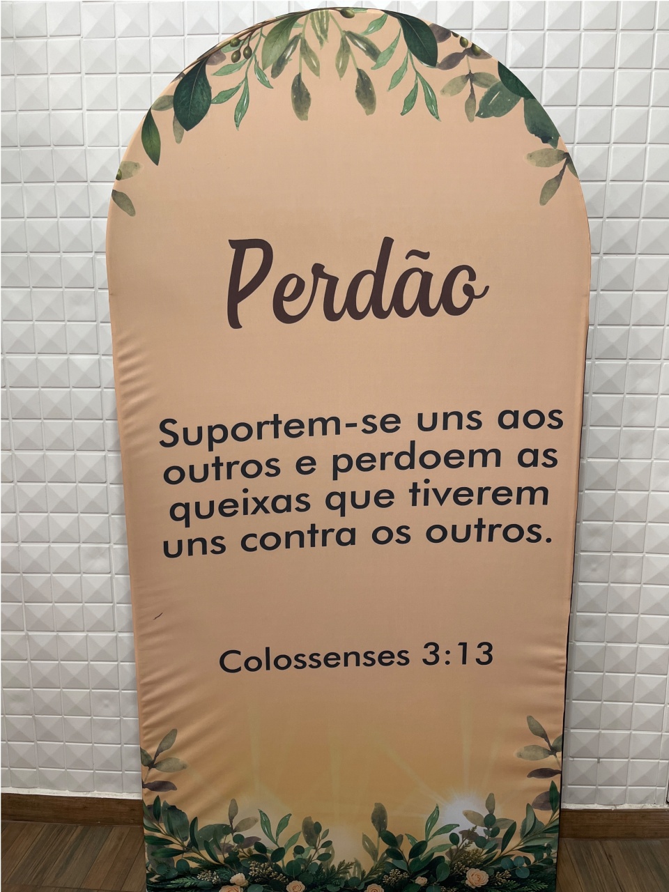 Painel Bíblico Perdão 2X1 - PRIME DECOR RJ