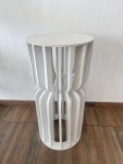 Trio de Mesa Ampulheta Mdf Branca. - imagem 2