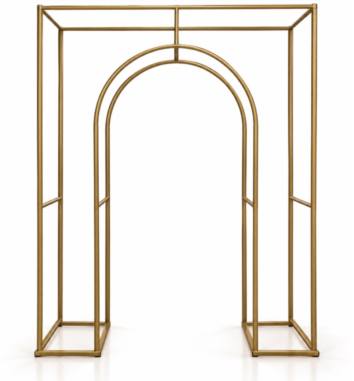 Estrutura Palácio Dourada Ferro 250Cm Altura X 195Cm X 39Cm Larg - PRIME DECOR RJ