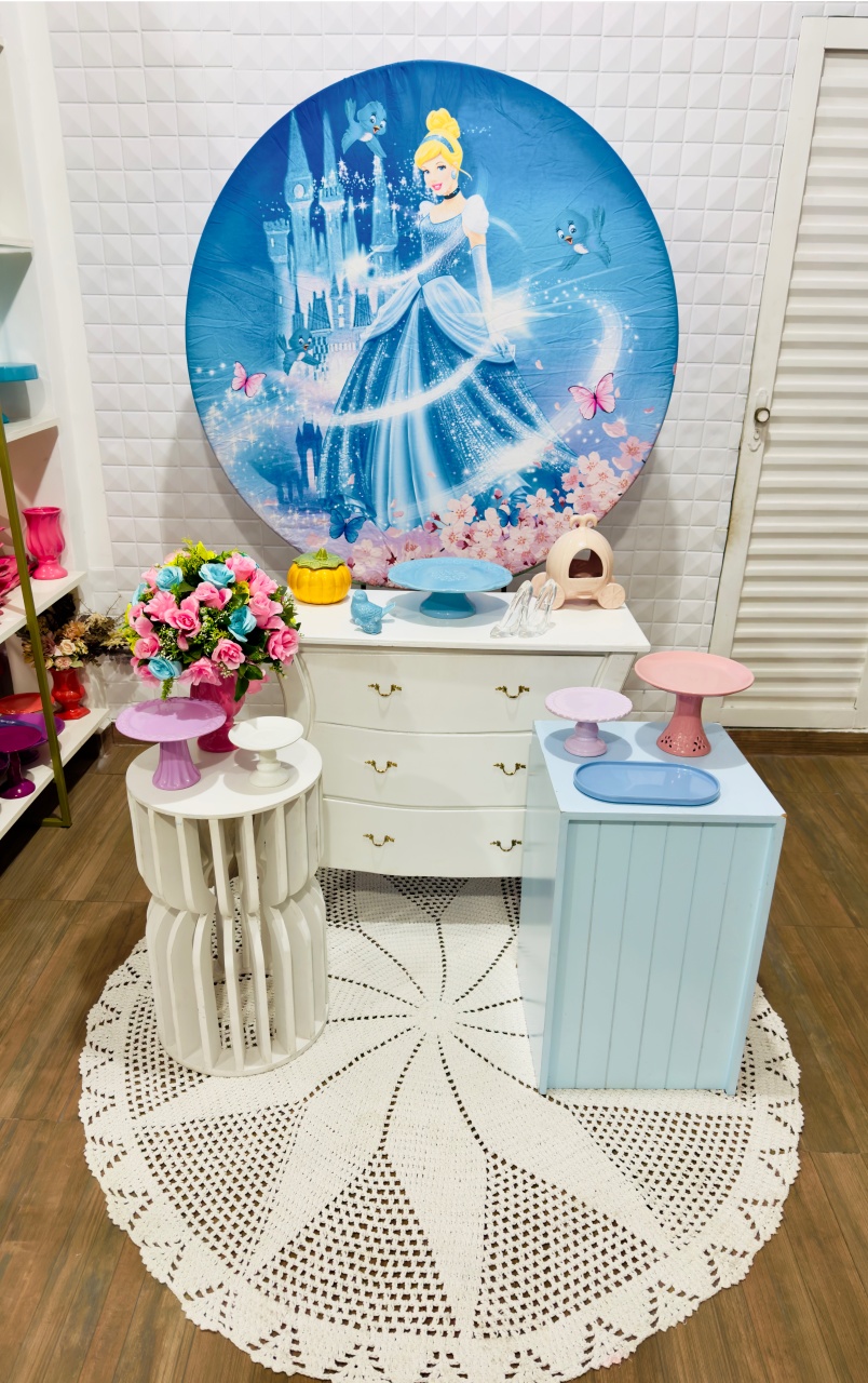 Cinderela Princesa Kit Pegue E Monte - PRIME DECOR RJ