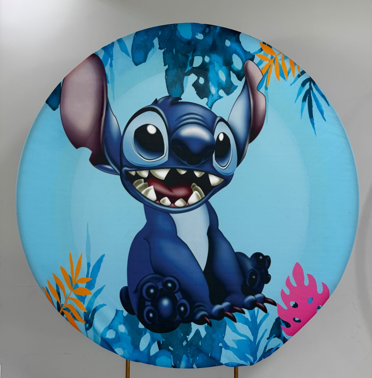 Stitch Painel Redondo 130X130 - PRIME DECOR RJ