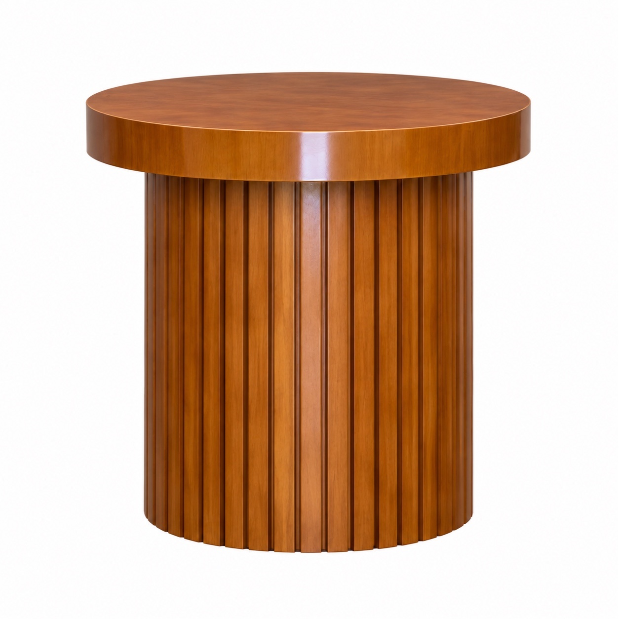 Cilindro Médio Unitário Ripado Imbuia - PRIME DECOR RJ