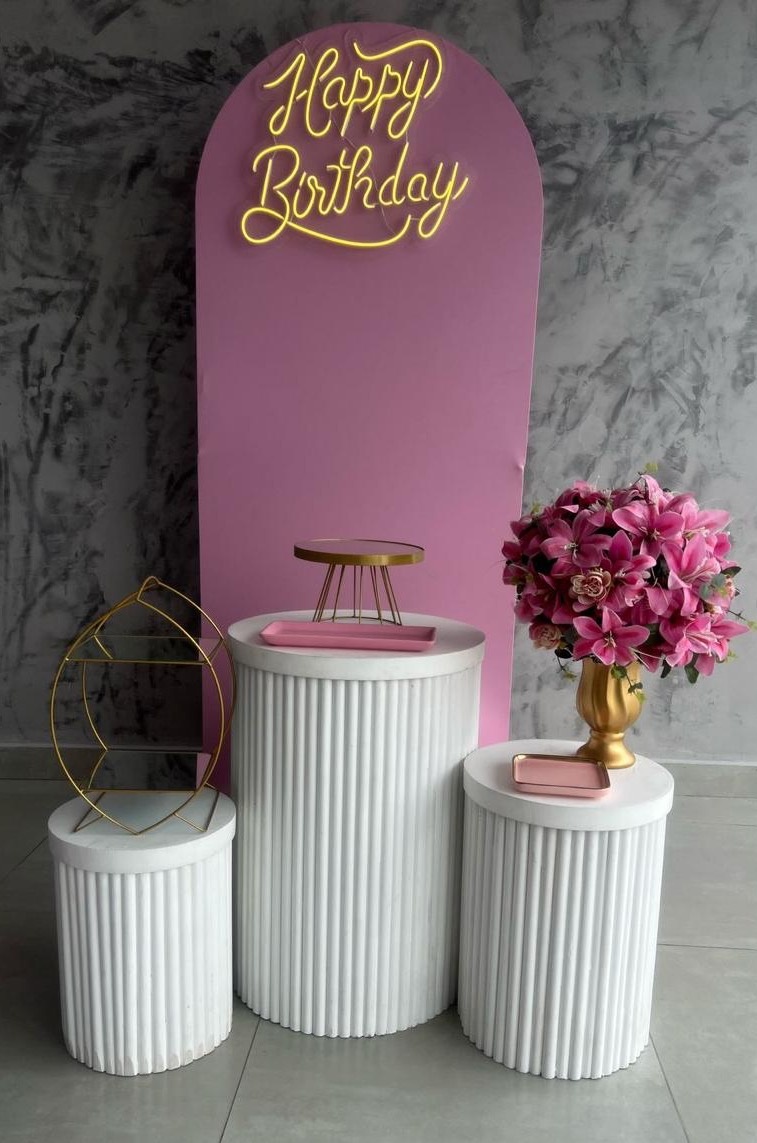 Kit- Proposta Adulta  Rosa Com Dourada - PRIME DECOR RJ