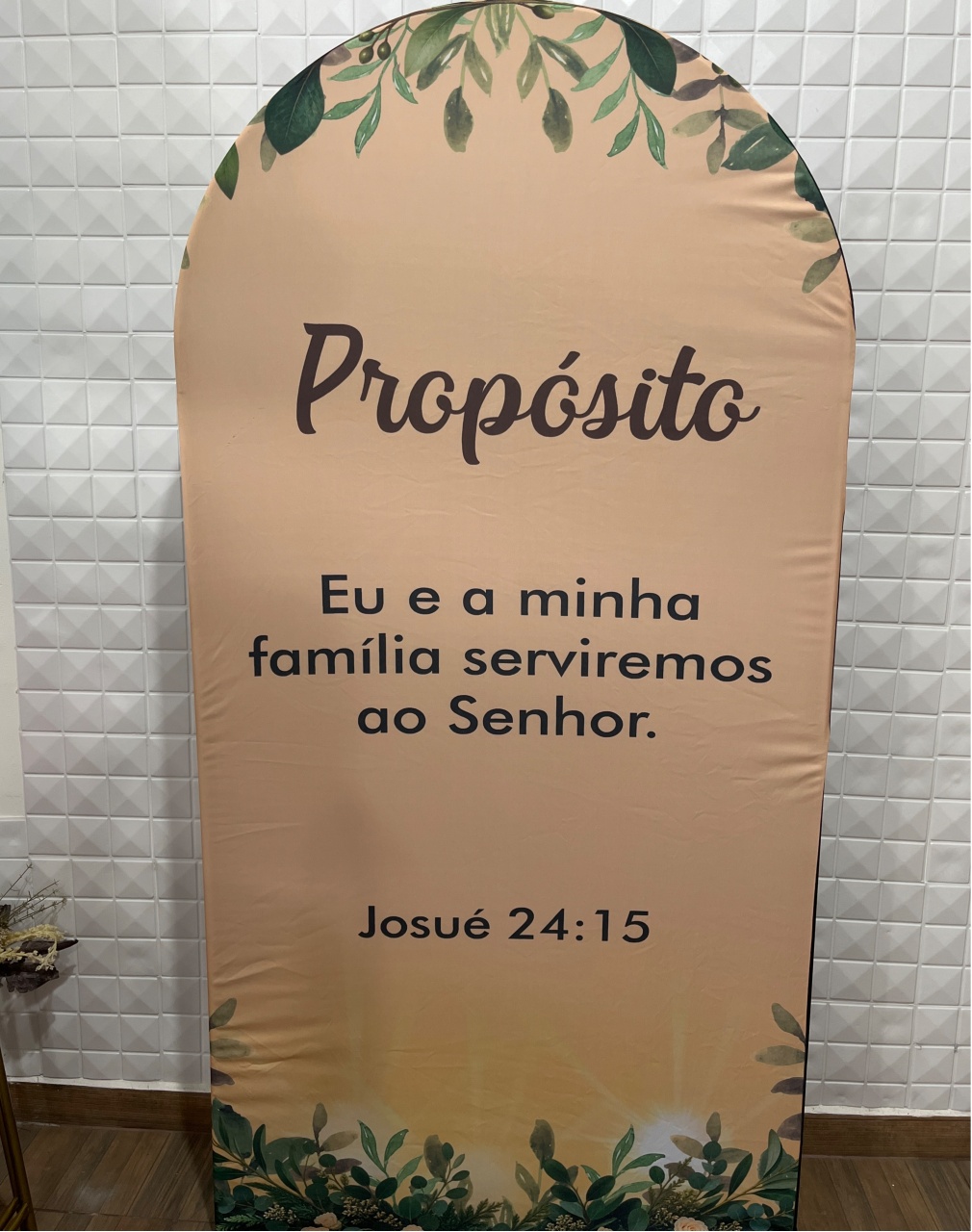 Painel Bíblico Propósito 2X1 - PRIME DECOR RJ