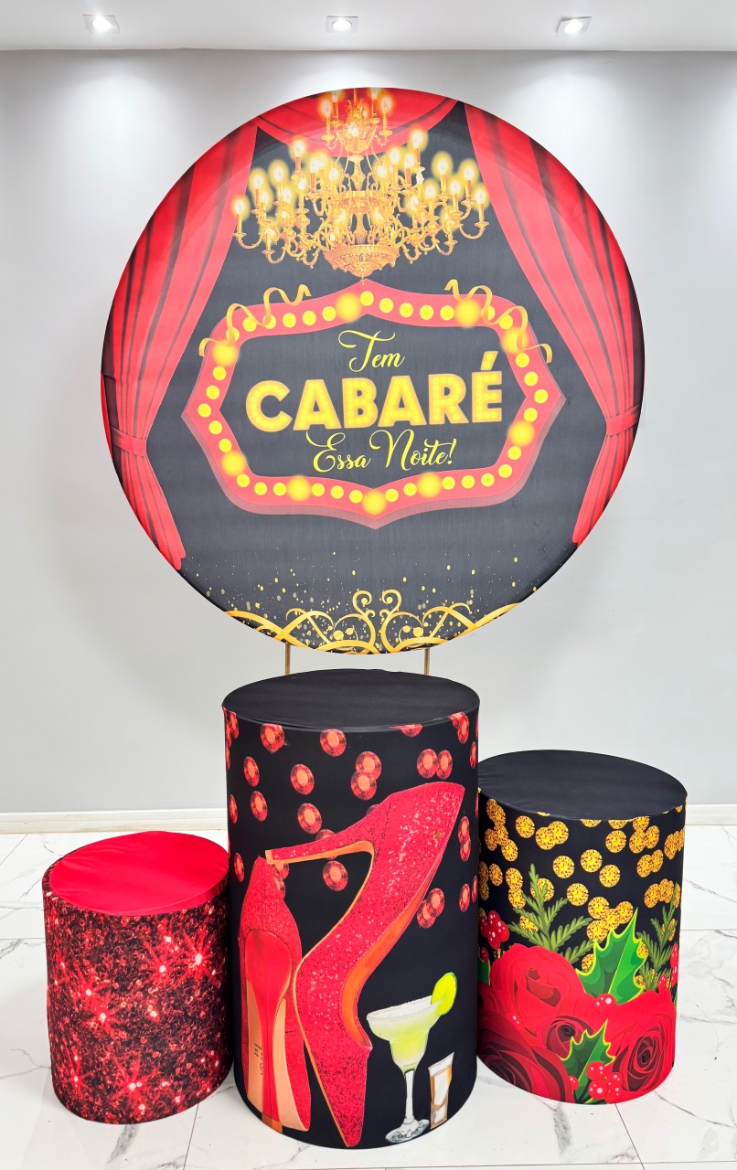 Capas E Painel Cabaré 150X50 - 4P - PRIME DECOR RJ